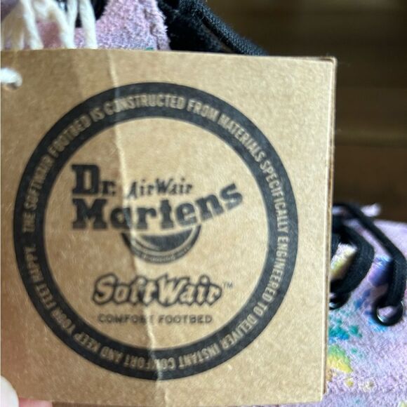Dr. Martens Women’s Pink Sheridan Confetti Suede Boots Size 7 NEW MSRP 140.00 - Picture 13 of 16